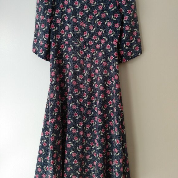 Vintage Girls Prairie Dress Amish Mennonite Handmade 27.25" Chest NEEDS REPAIRS - Picture 10 of 15